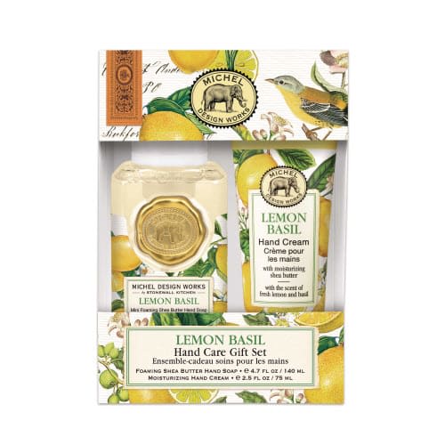 Lemon Basil Handcare Gift Set Flower Bouquet
