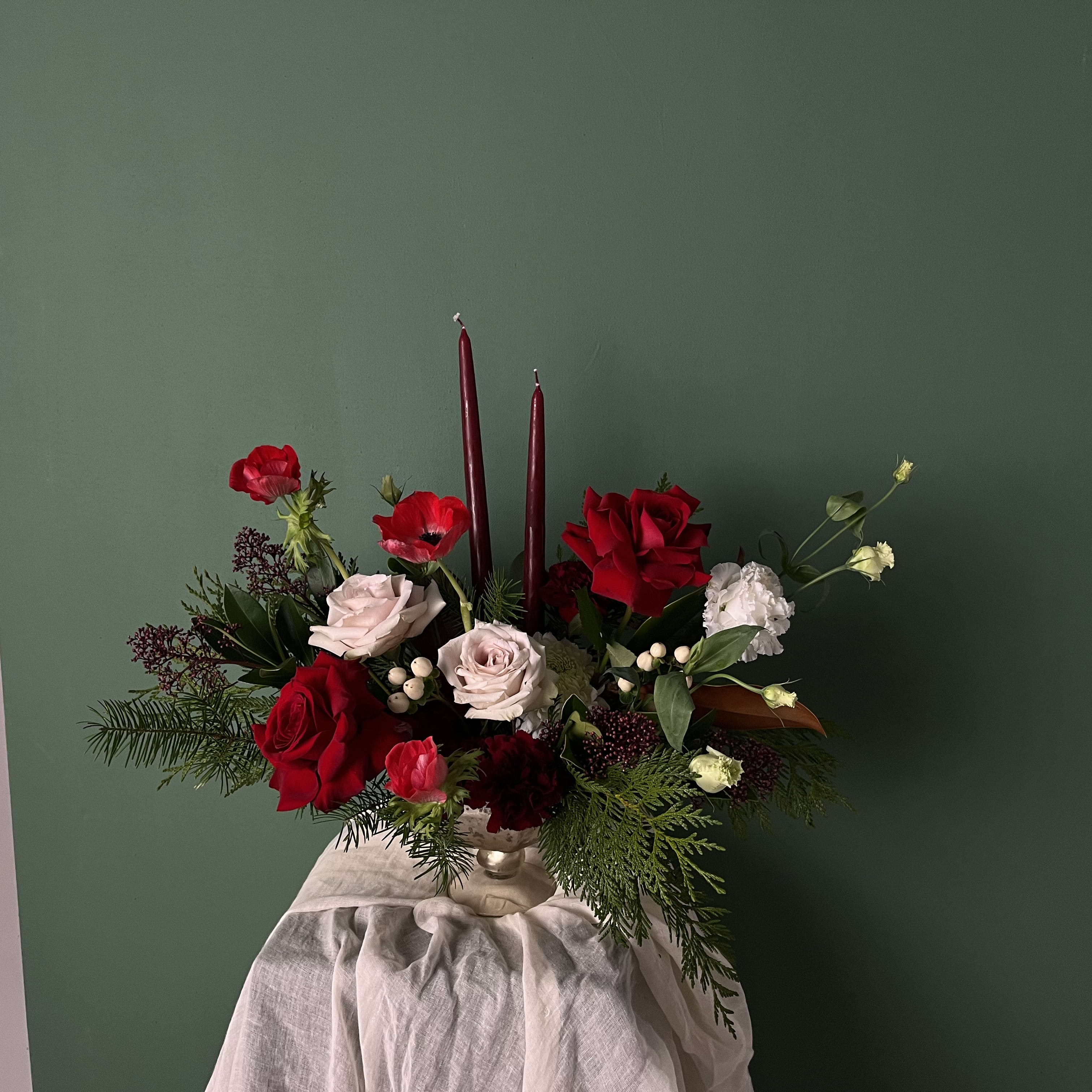 Candlelit Winter Garden