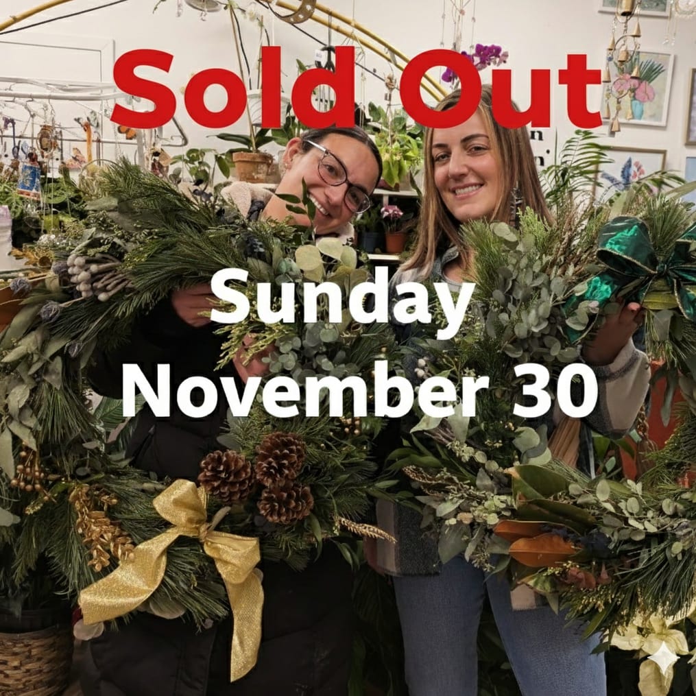 Wreath Making Workshop Nov 30