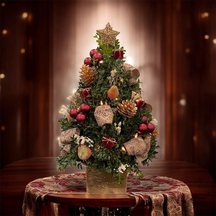 Boxwood Tree Flower Bouquet