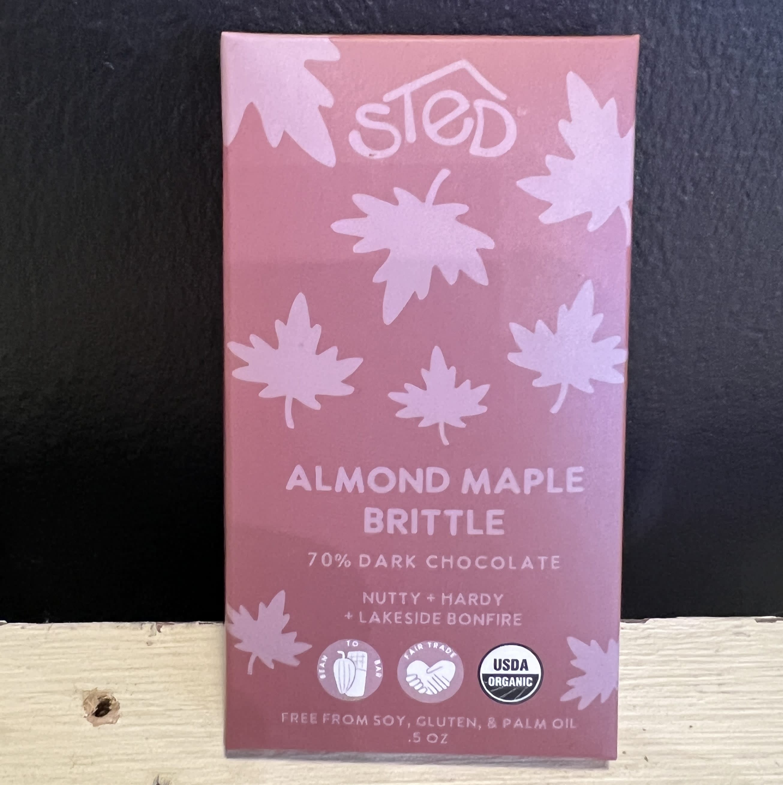 Sted Mini Almond Maple Brittle Bar