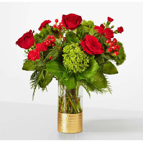 Plaid Throw Bouquet Flower Bouquet