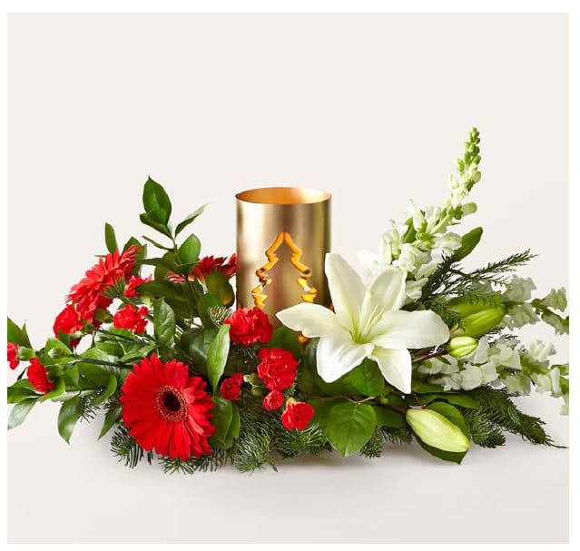 Mingle & Jingle Centerpiece Flower Bouquet