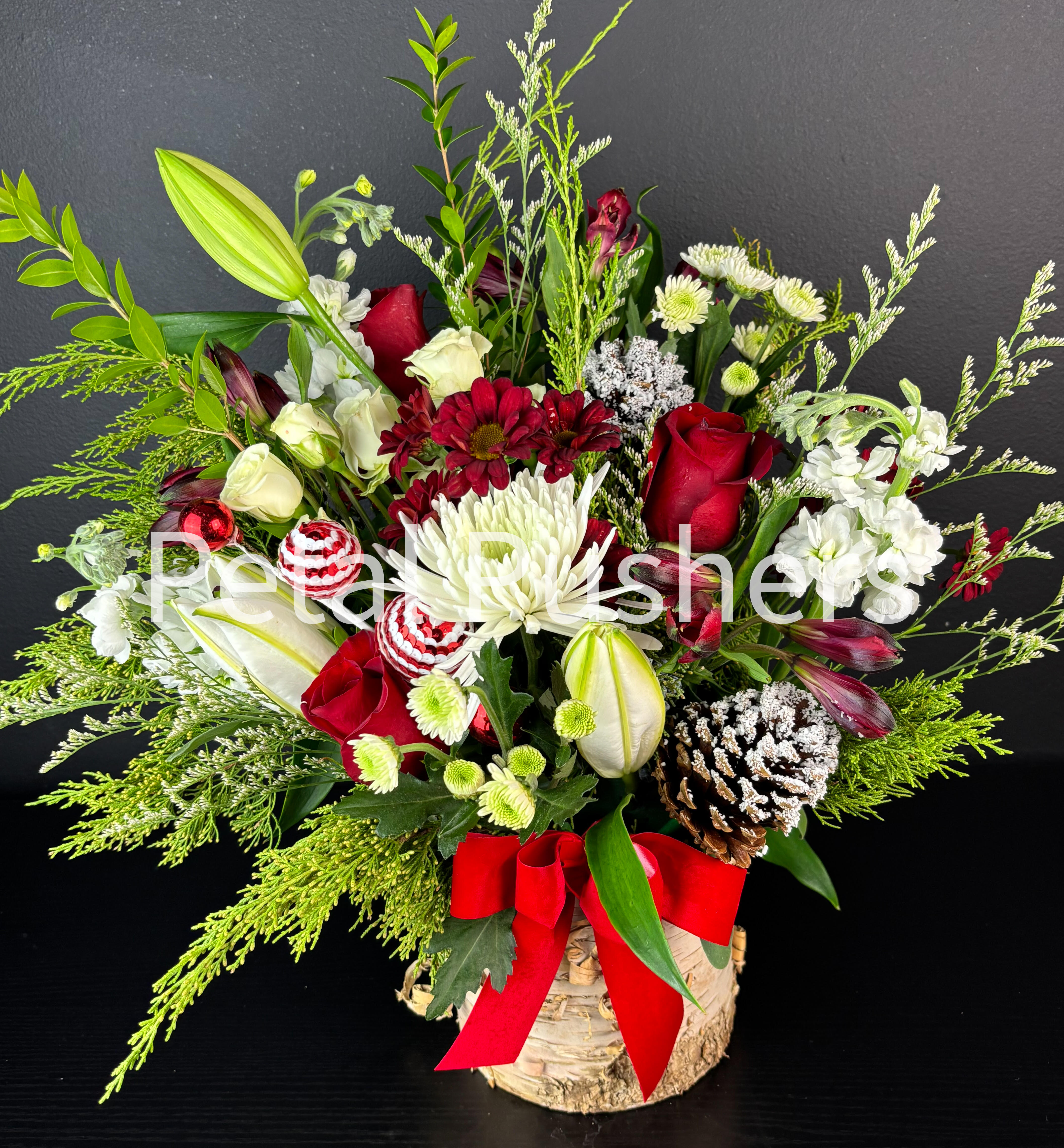 Shellie's Christmas Carol Flower Bouquet