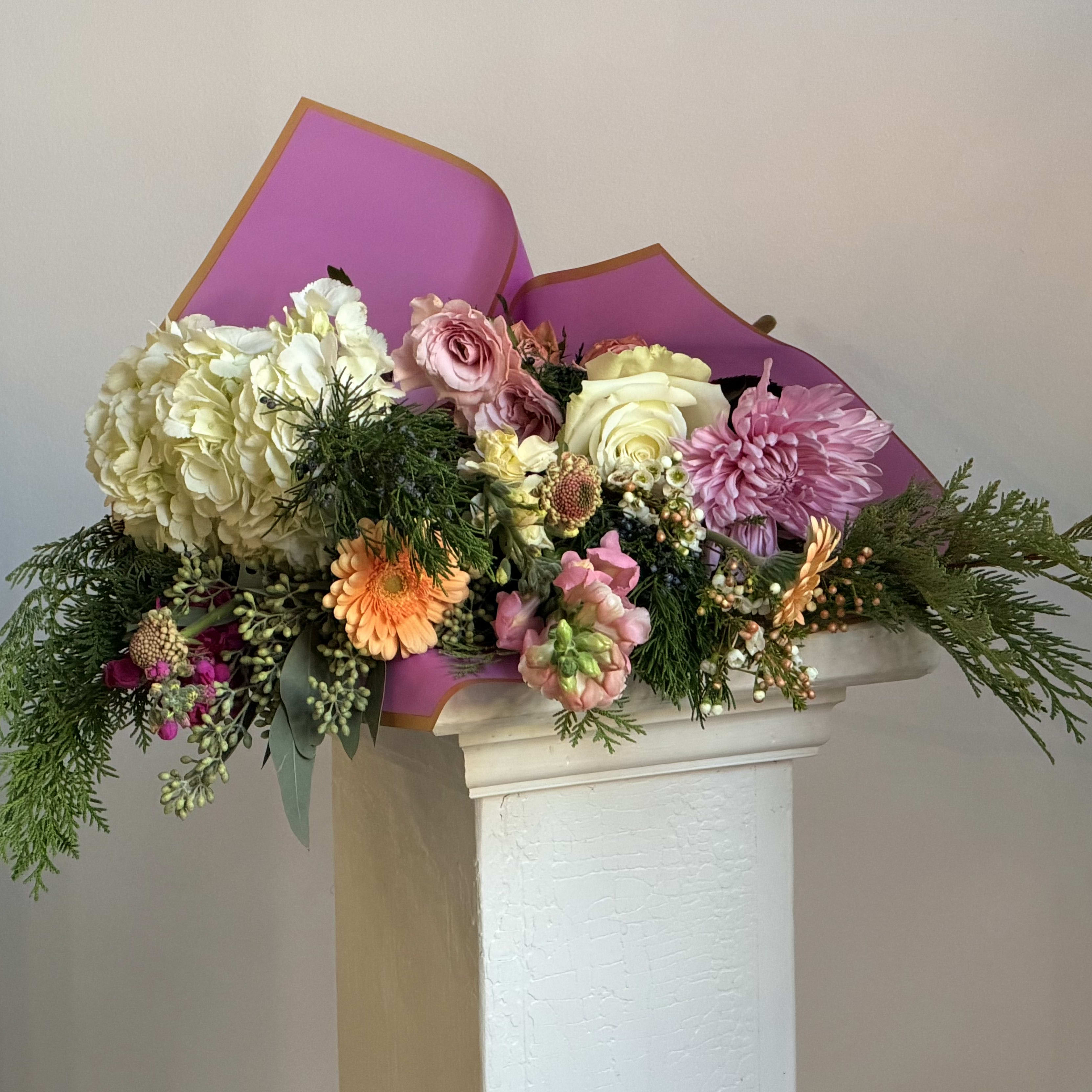 Holiday Greens Seasonal Bouquet