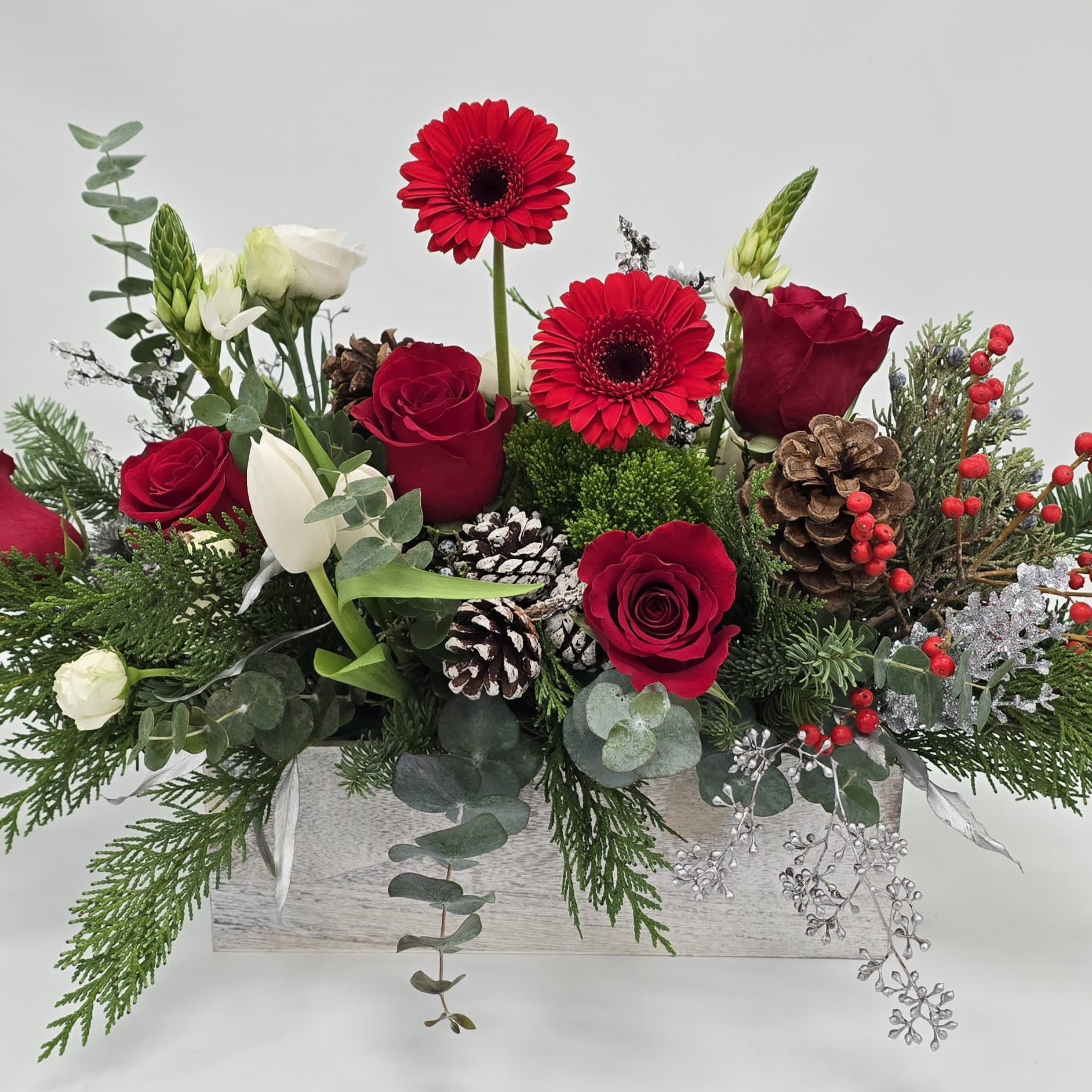Holiday Charm Flower Bouquet