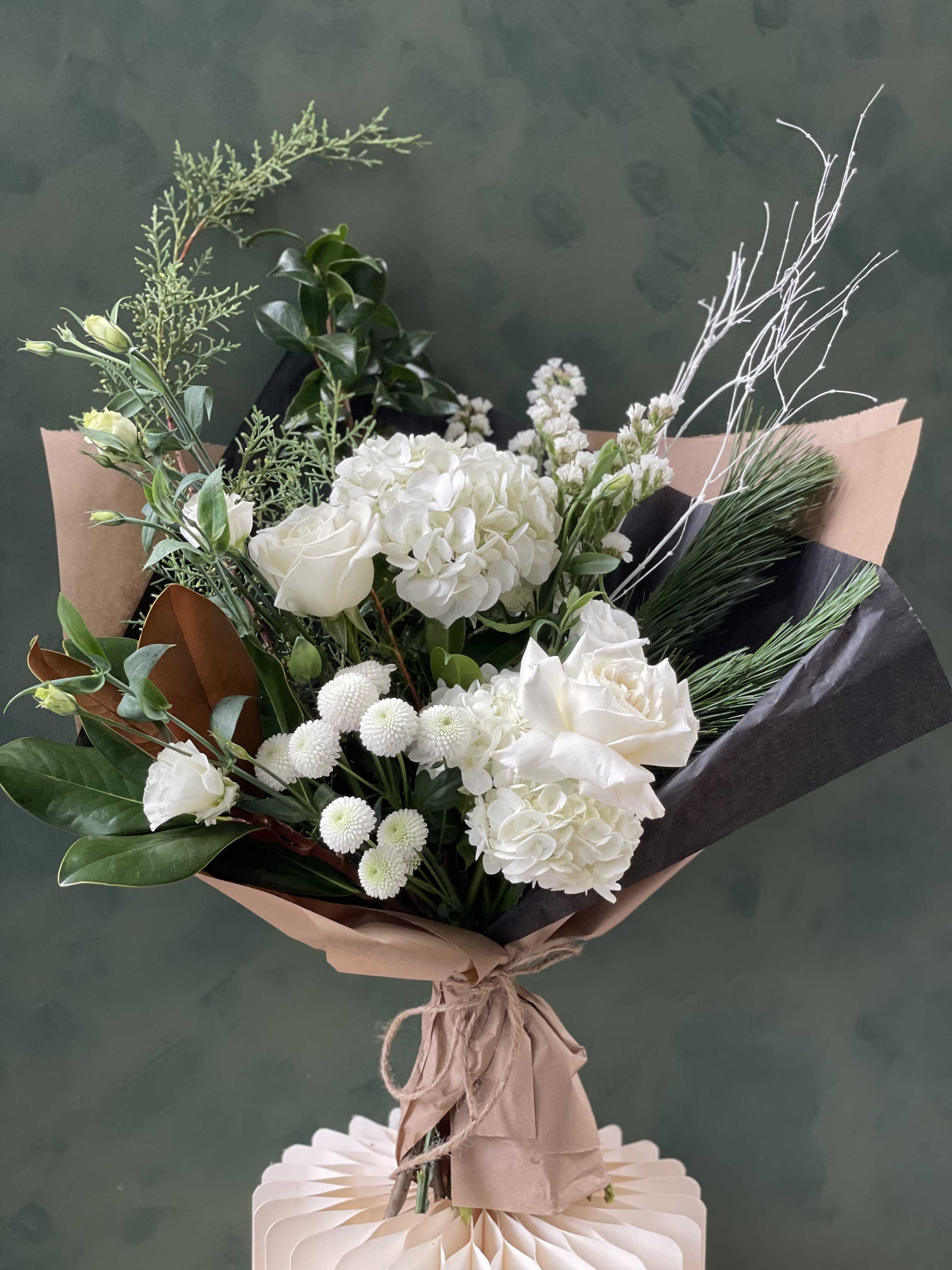 The Snowfall Bouquet