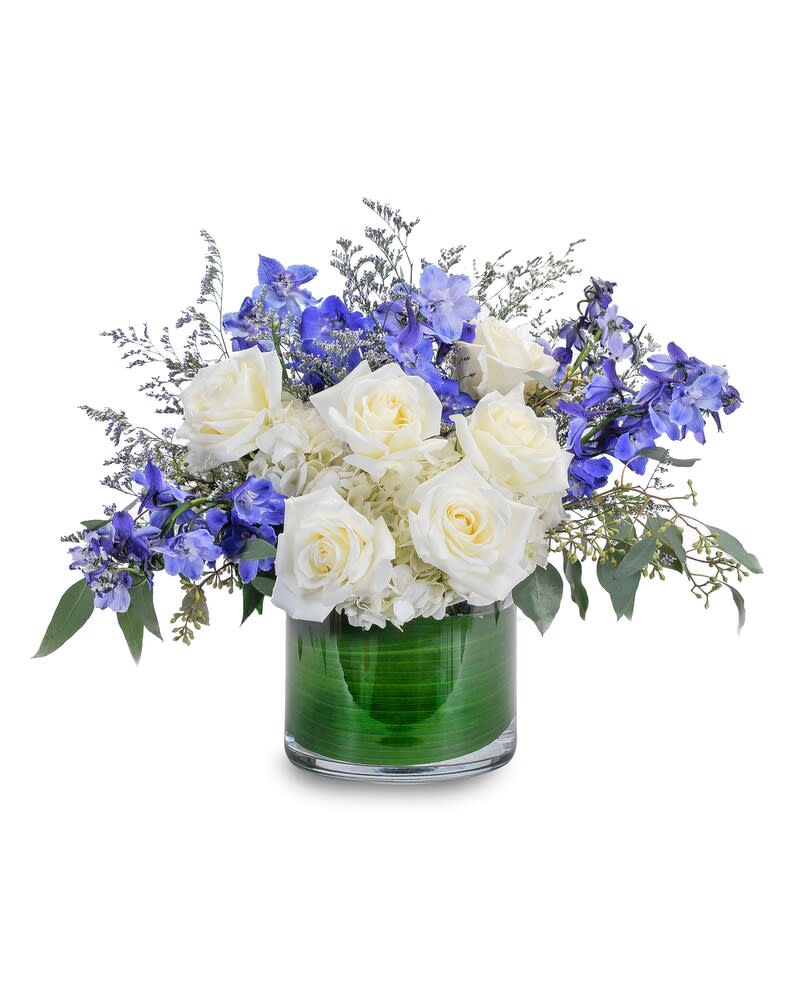 Blue Frost Flower Bouquet