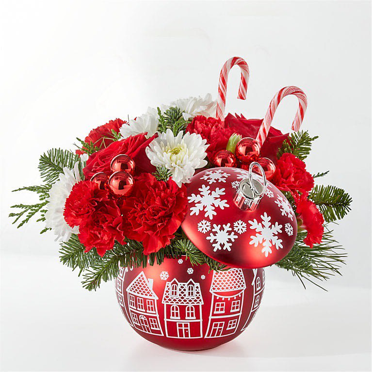 Cheer in the Air Ornament Flower Bouquet