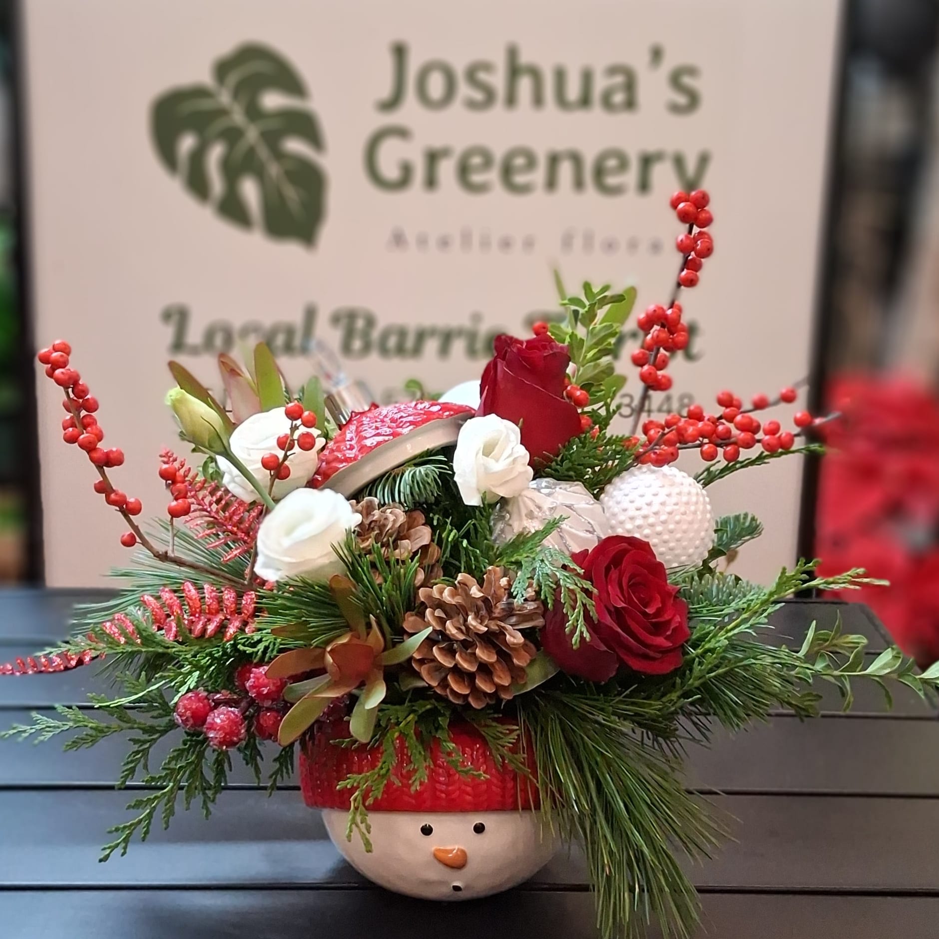 Holiday Rose Embrace