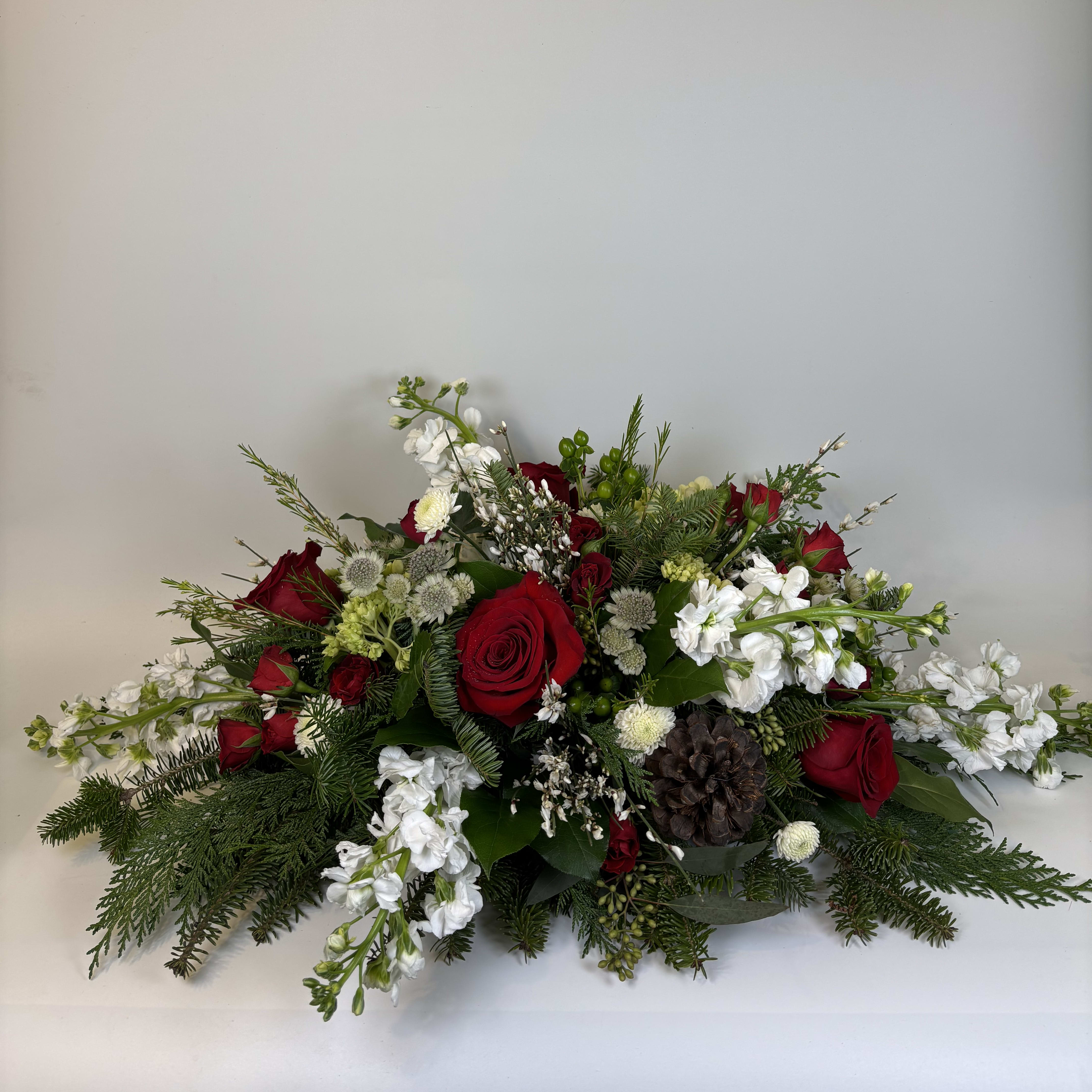 Warm Wishes Centerpiece Flower Bouquet