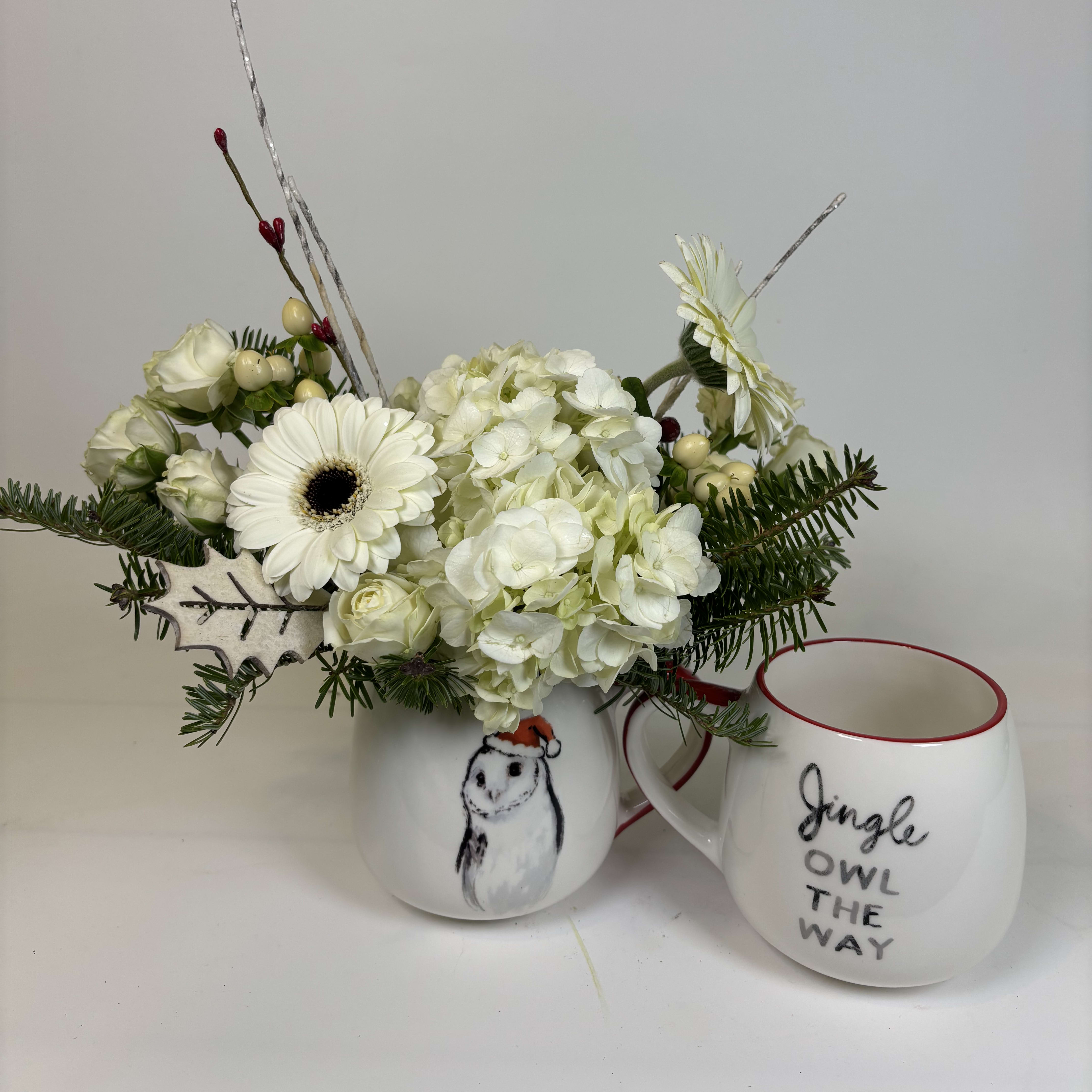 Jingle Owl the Way Flower Bouquet