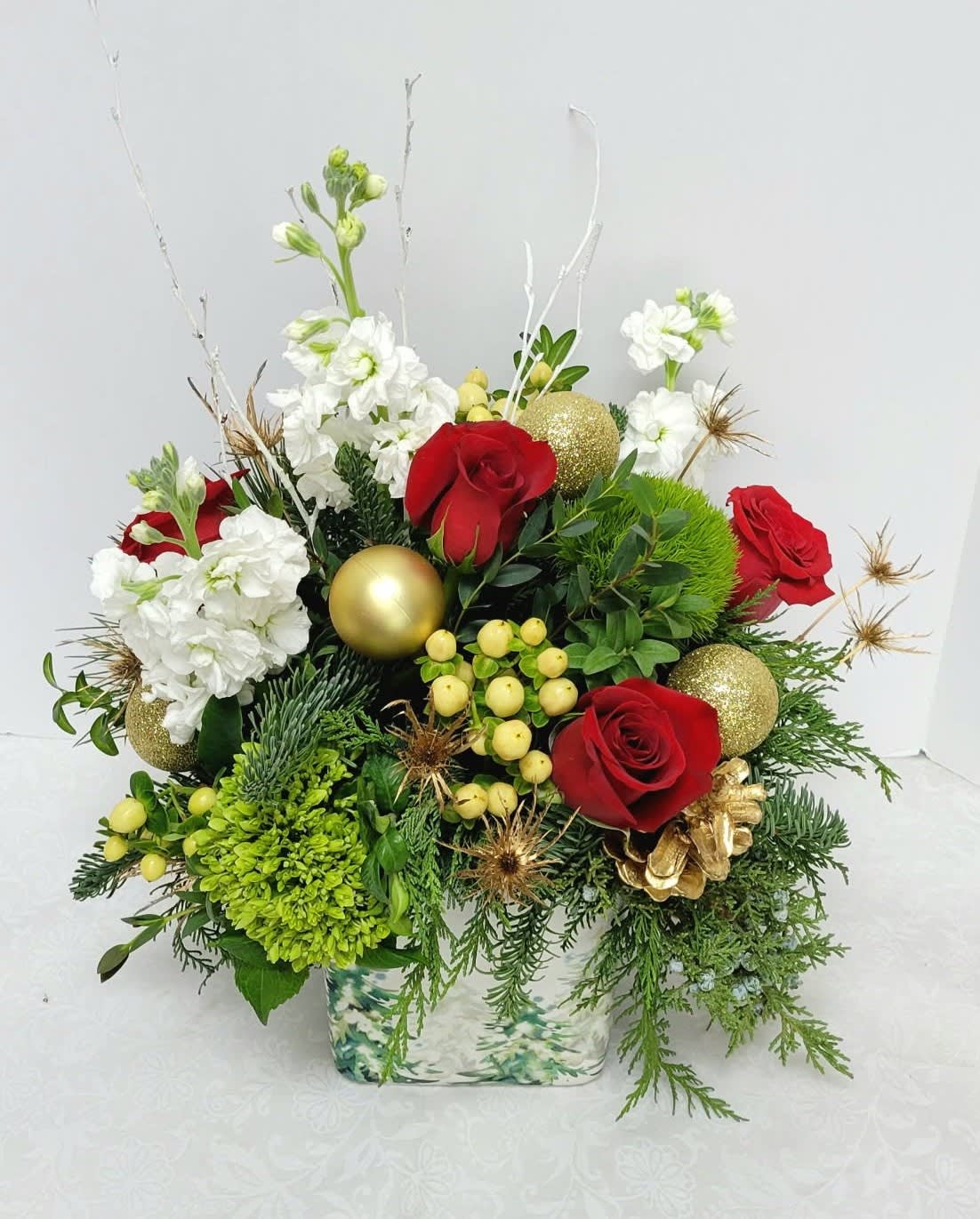 Winter Garden Flower Bouquet