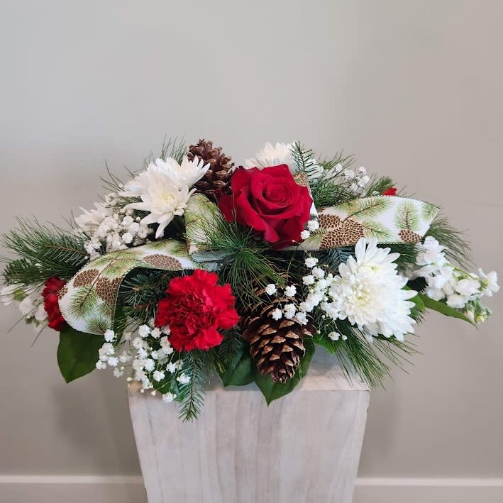 Toasty Cabin Flower Bouquet