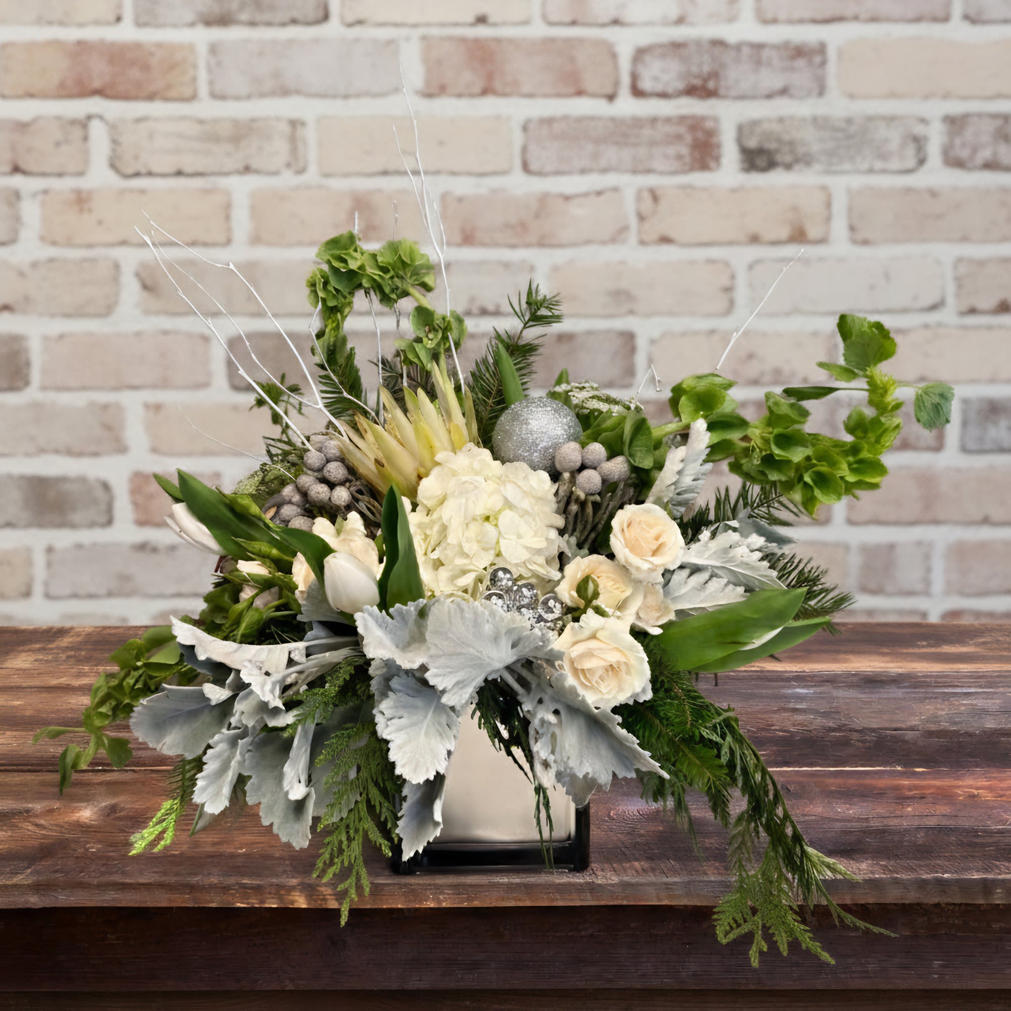 Silver Frost Flower Bouquet