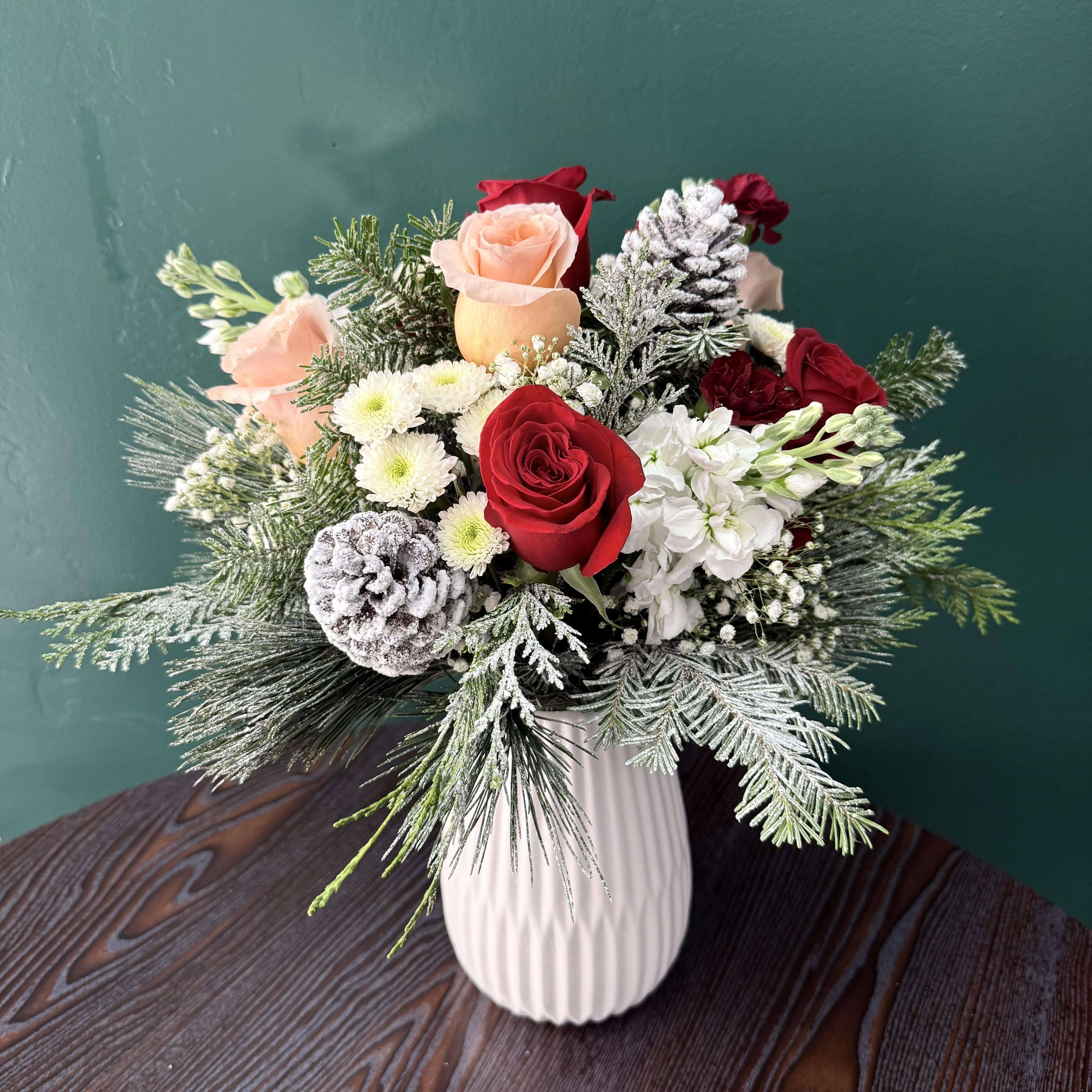 Vintage Frost By Elite Flower Bouquet