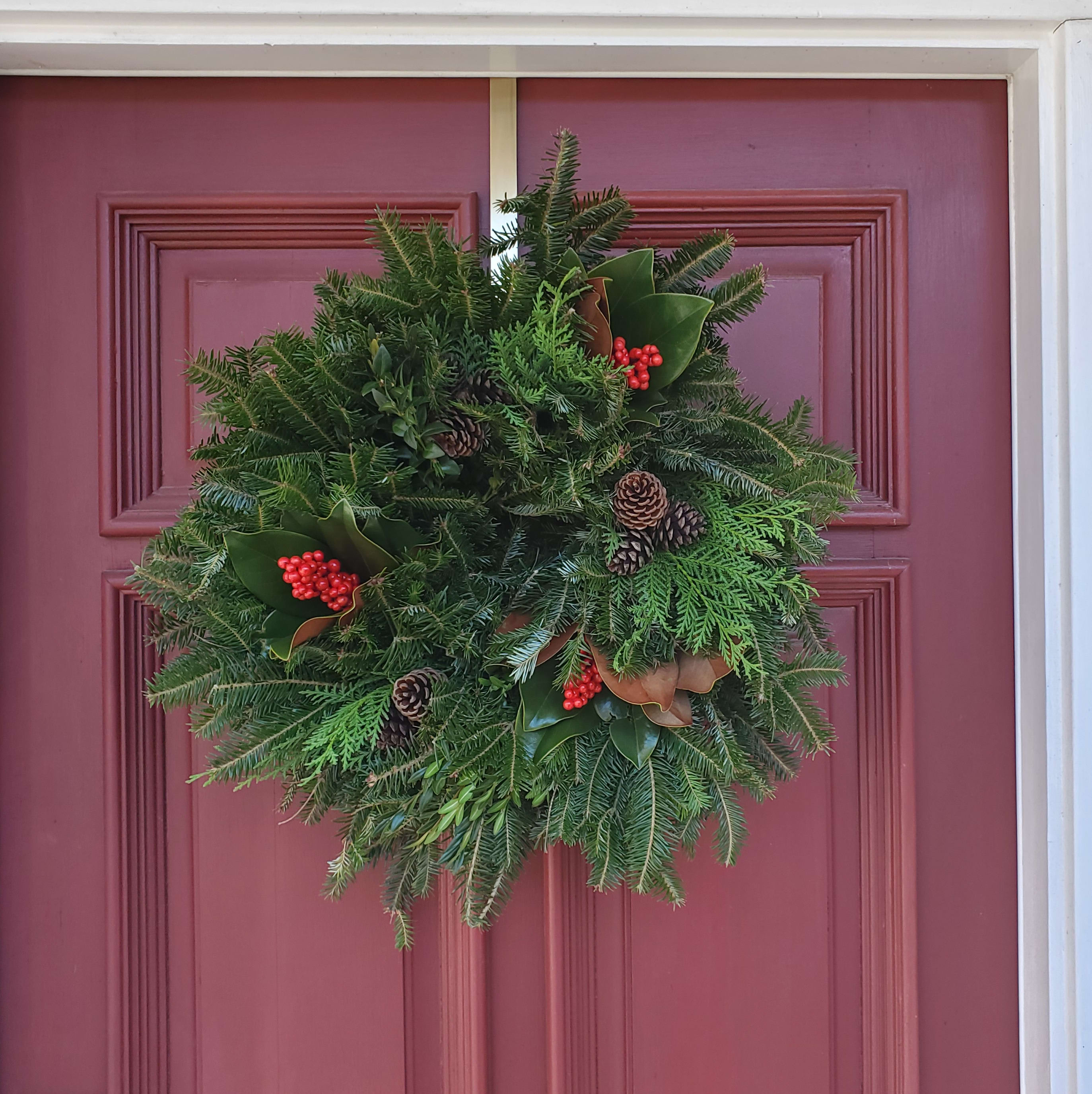 Mixed Pine Wreath