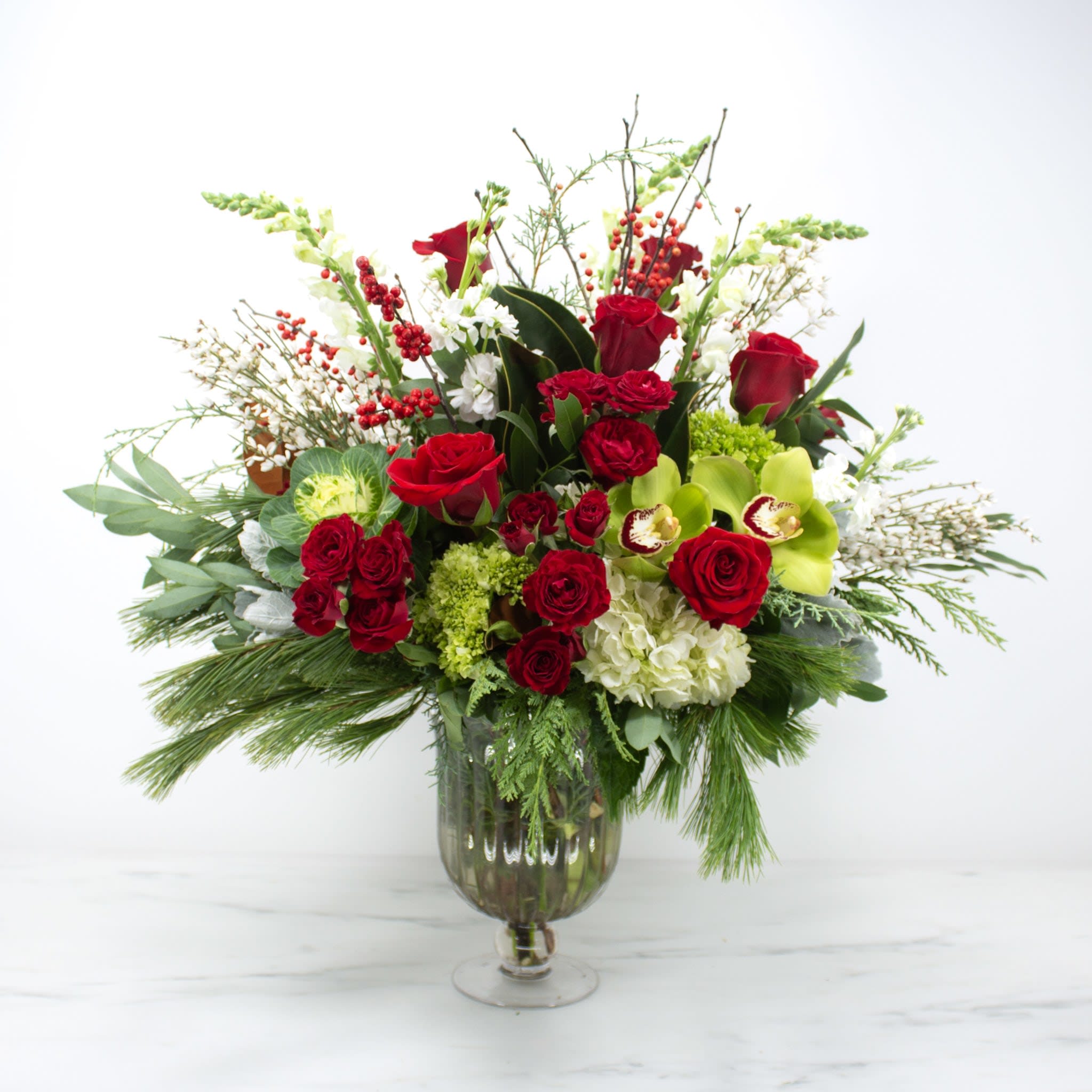 Christmas Elegance Flower Bouquet