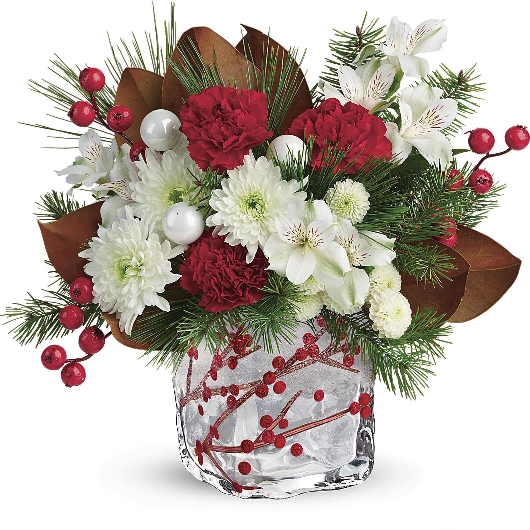Wondrous Winterberry Flower Bouquet