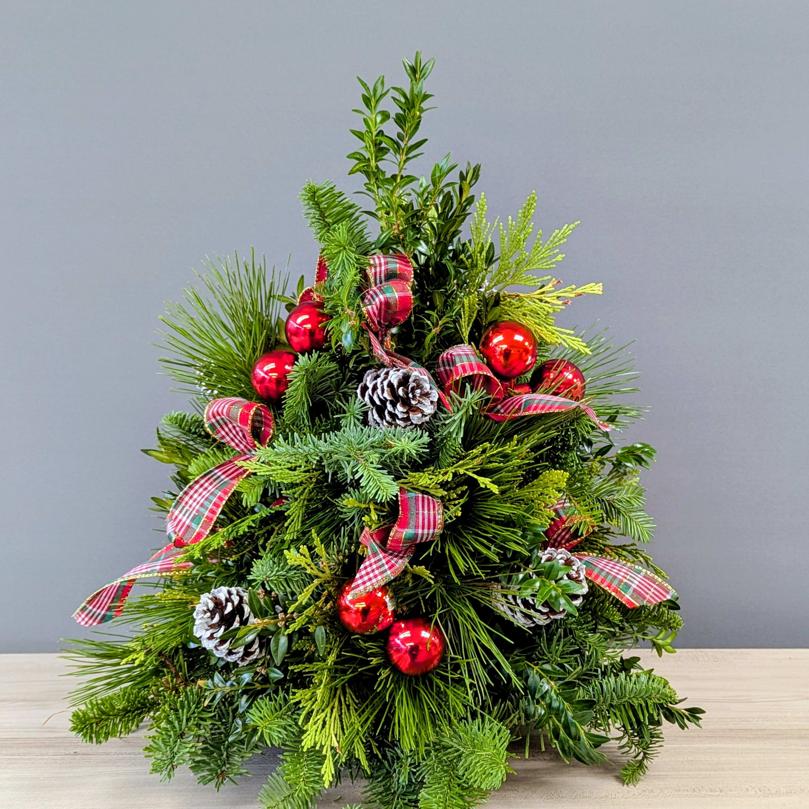 Evergreen Elegance Tree Arrangement