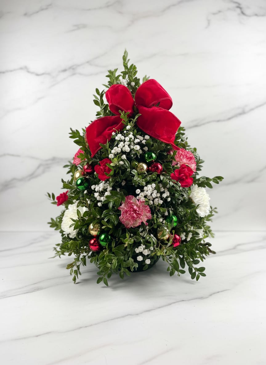 Premium Boxwood Tree Flower Bouquet