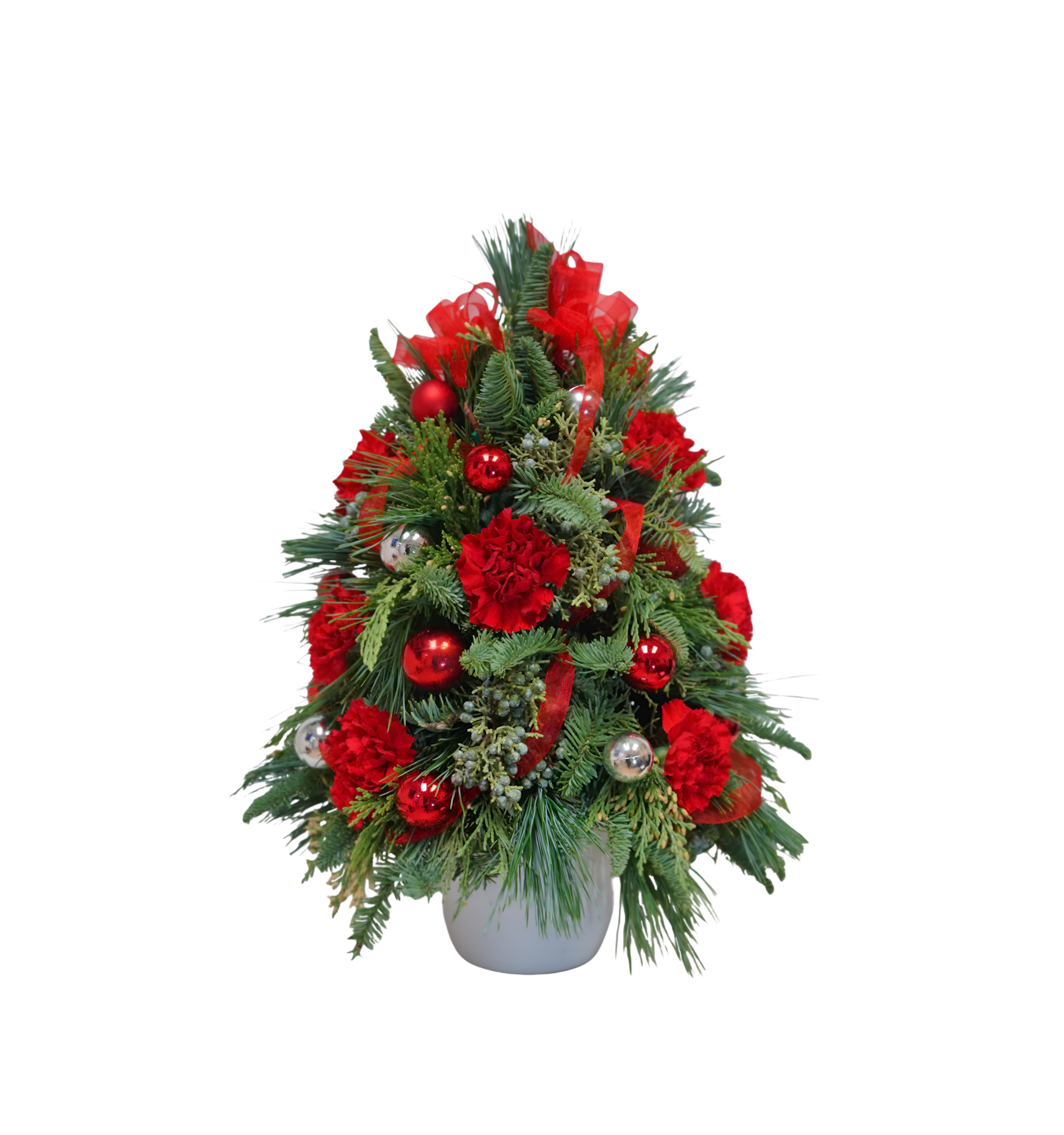 ND-39 Arbolito navideño con claveles