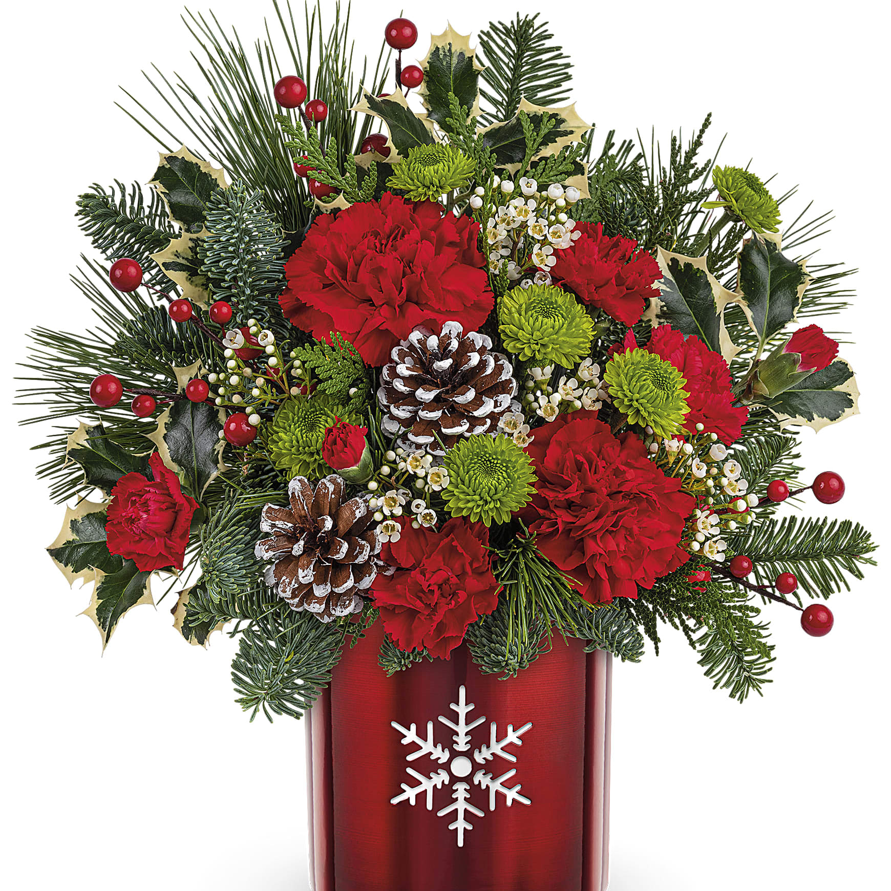 Stunning Snowflake Flower Bouquet