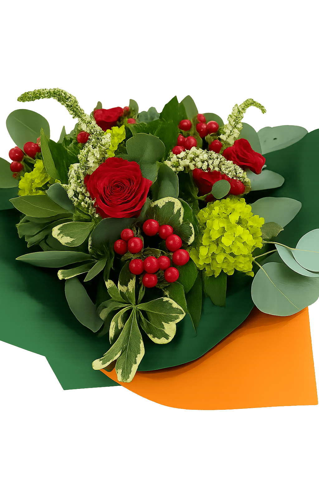 Festive Greens Bouquet