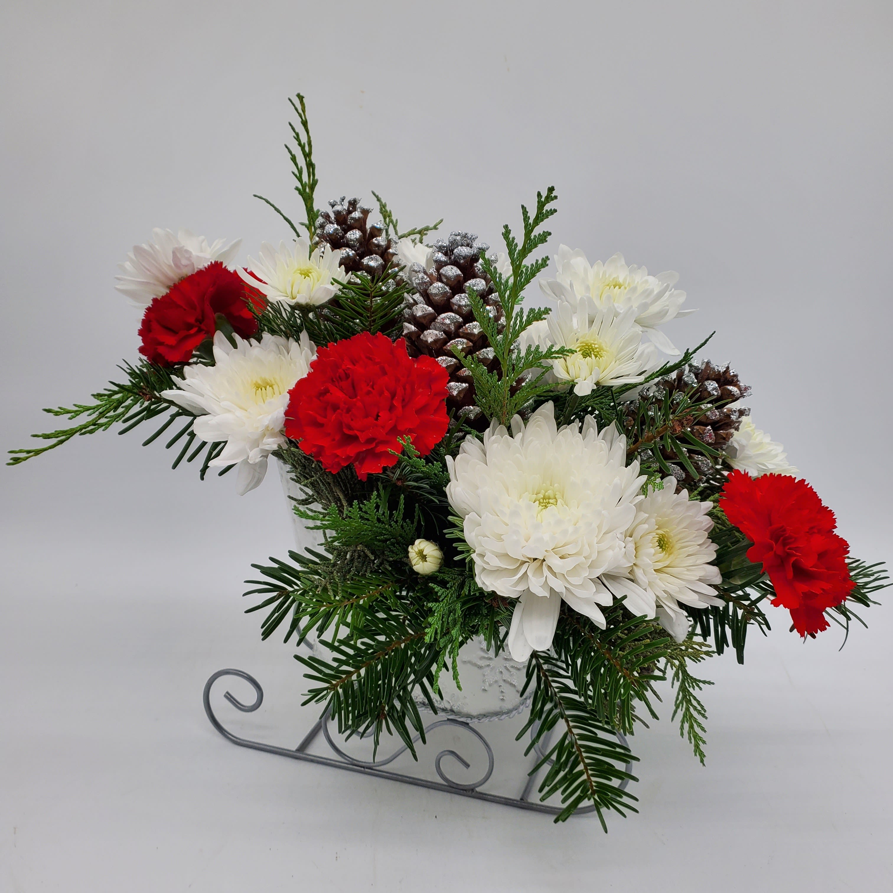 Sleigh Ride Flower Bouquet