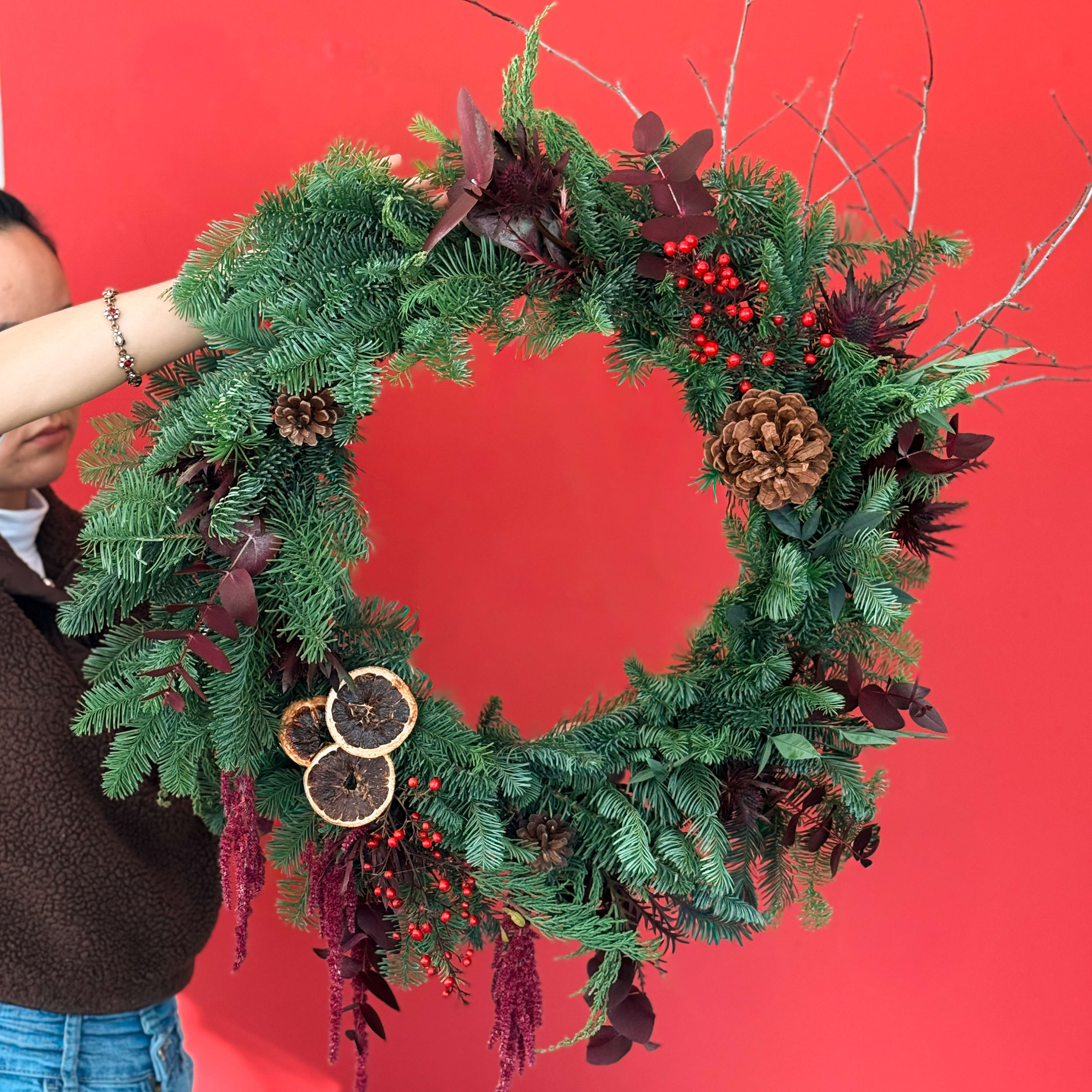 BERRY & BRIGHT WREATH