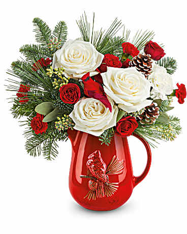 Teleflora's Scarlet Cardinal Bouquet Flower Bouquet