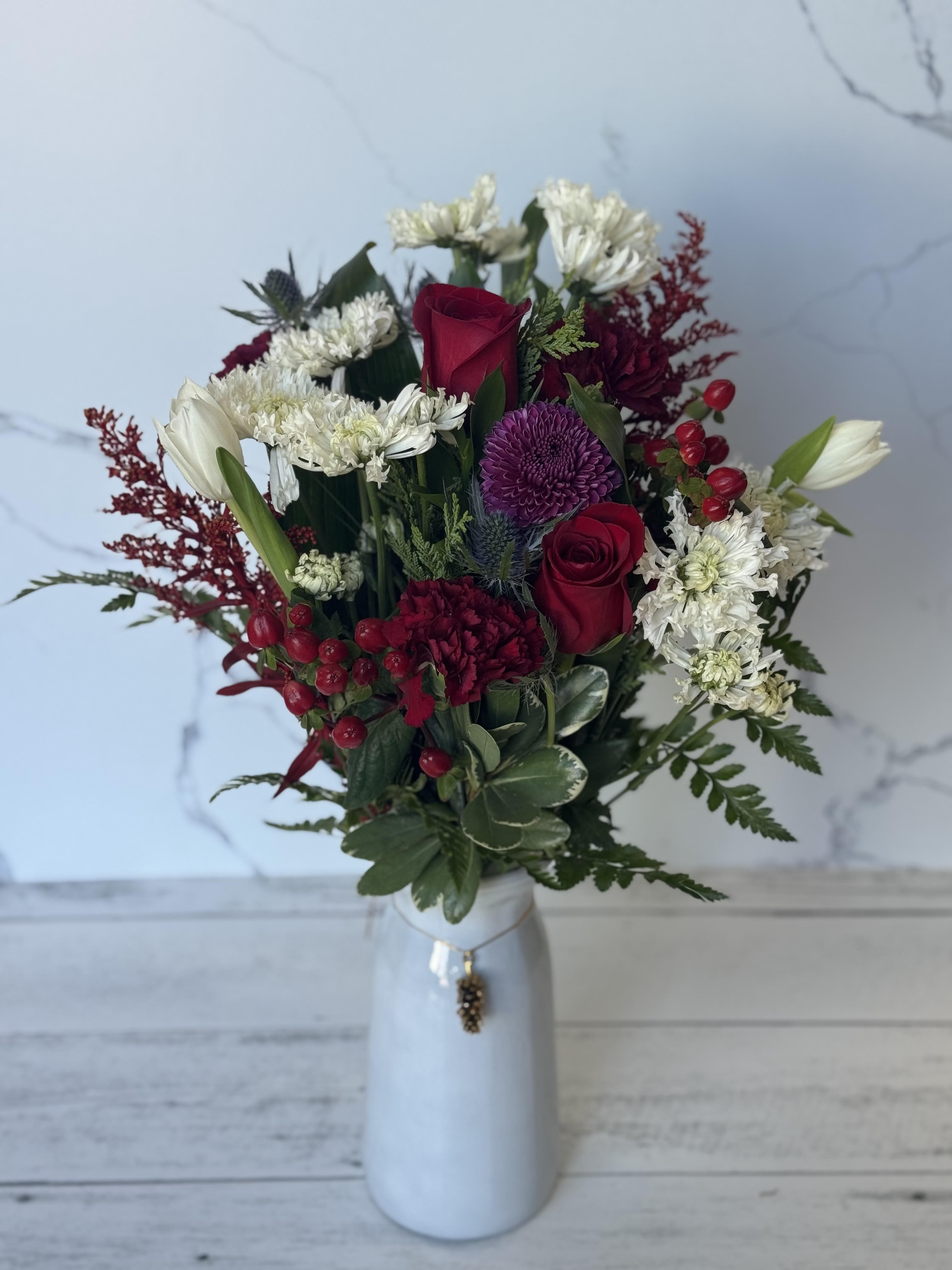 Christmas Premium Mixed Vase