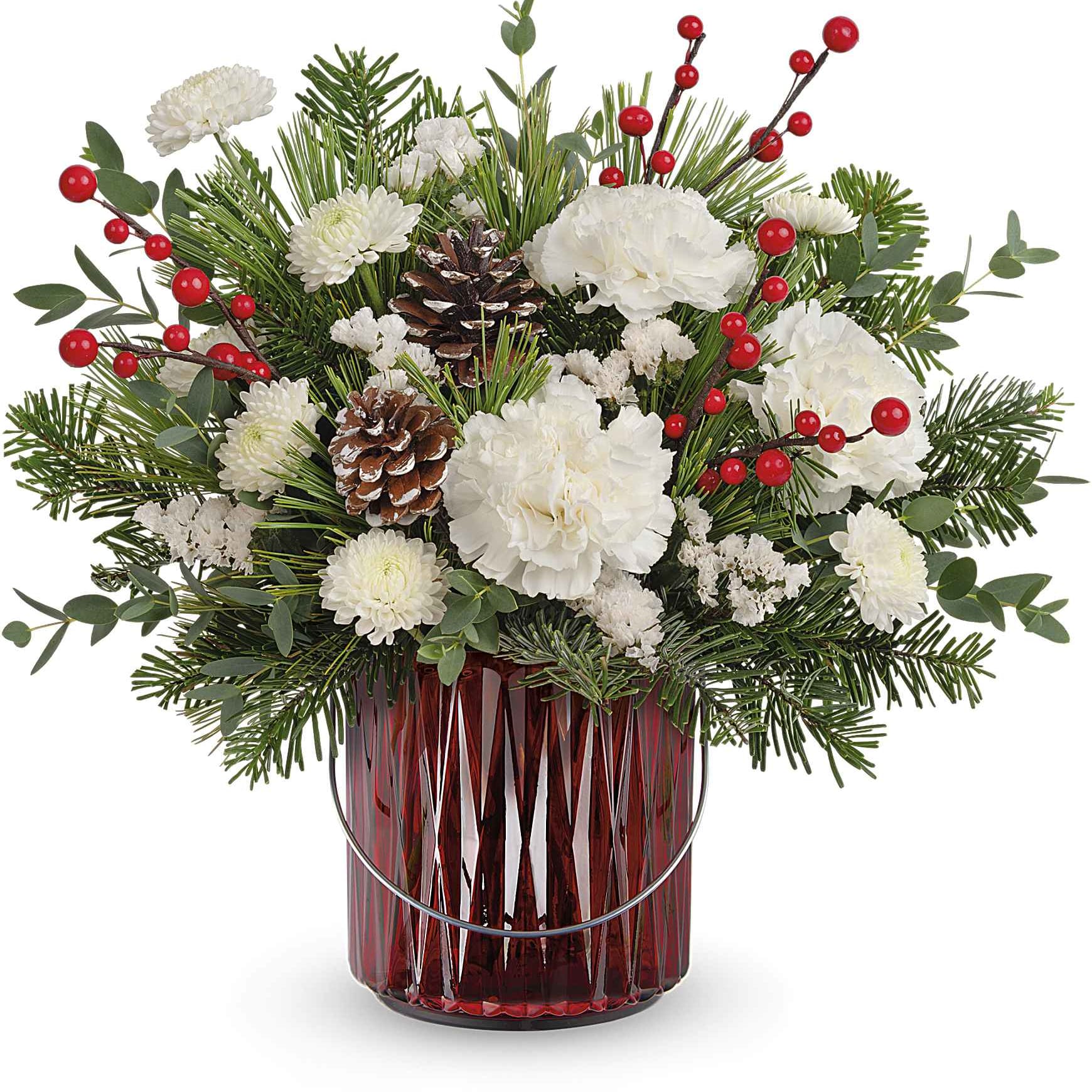 Gleaming Holiday Bouquet Flower Bouquet
