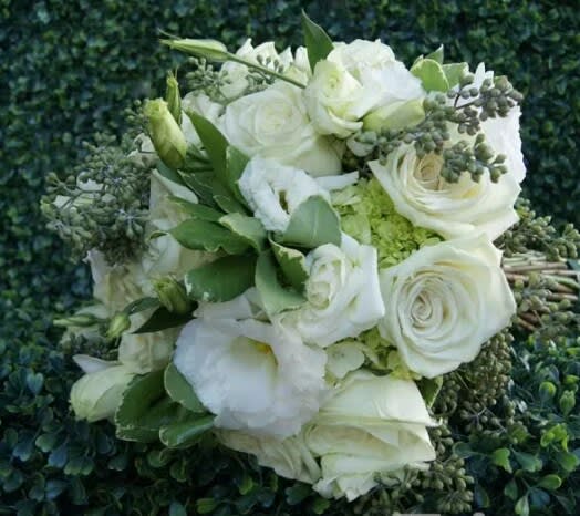 Bridal bouquet by Tropical Arrangements, Randallstown MD