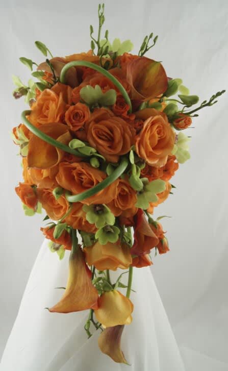 Bridal bouquet by Tropical Arrangements, Randallstown MD
