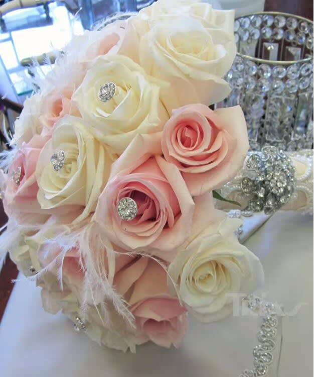 Bridal bouquet by Tropical Arrangements, Randallstown MD