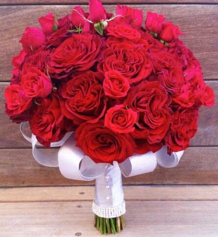 Bridal bouquet by Tropical Arrangements, Randallstown MD