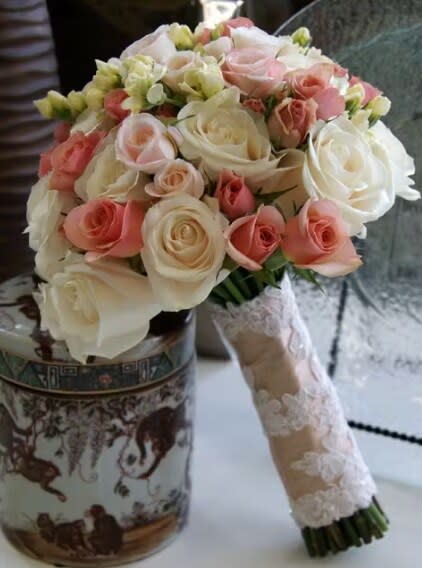 Bridal bouquet by Tropical Arrangements, Randallstown MD