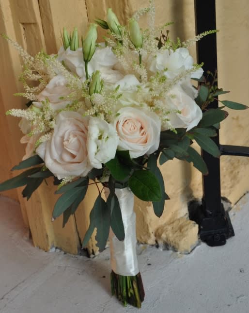 Bridesmaid bouquet by Tropical Arrangements, Randallstown MD