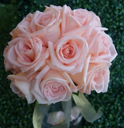 Bridesmaid bouquet by Tropical Arrangements, Randallstown MD