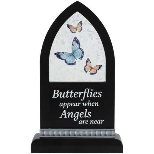 Butterflies Appear Beaded Window