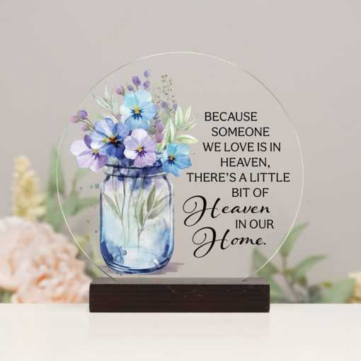 Heaven In Our Home Round Sitter