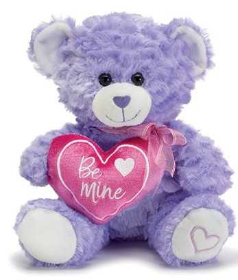 Purple Be Mine Bear