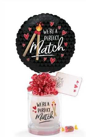 Were A Perfect Match Stemless Wine Glass