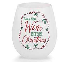 TWAS THE WINE BEFORE CHRISTMAS Flower Bouquet