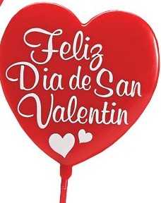 12" Feliz Dia de San Valentin Elegir