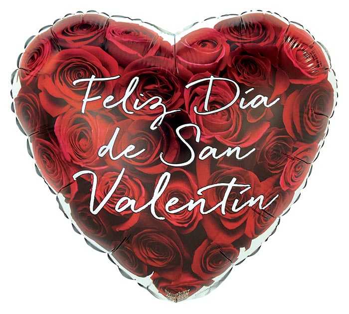 17" Feliz Dia De San Valentin