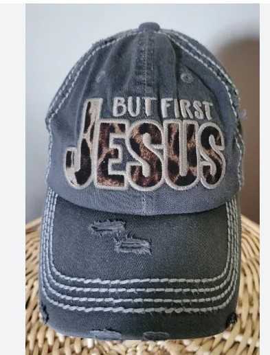 But First Jesus Cap Flower Bouquet