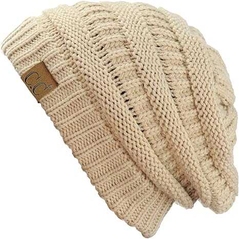 Beige Beanie
