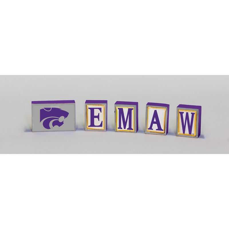 K-State Decorative EMAW Blocks Flower Bouquet